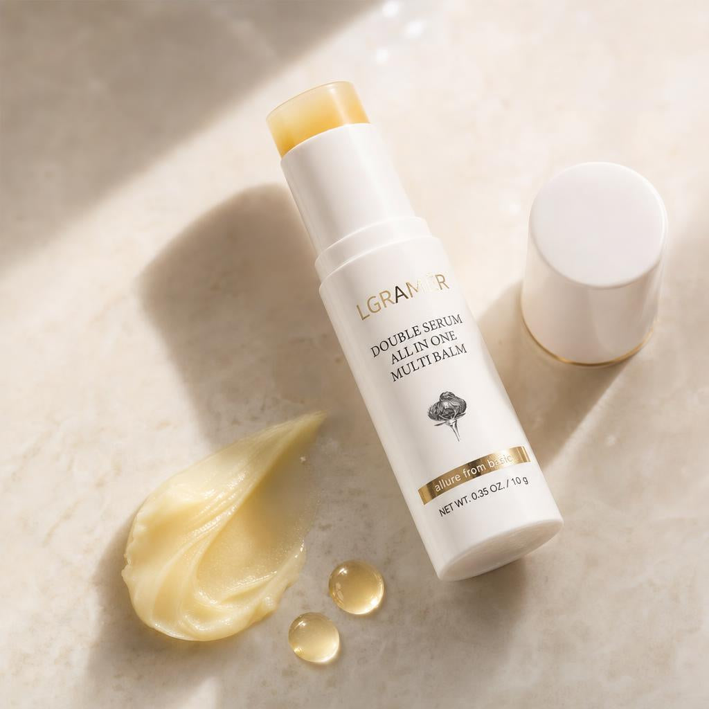 Textura nutritiva del bálsamo facial de trufa blanca