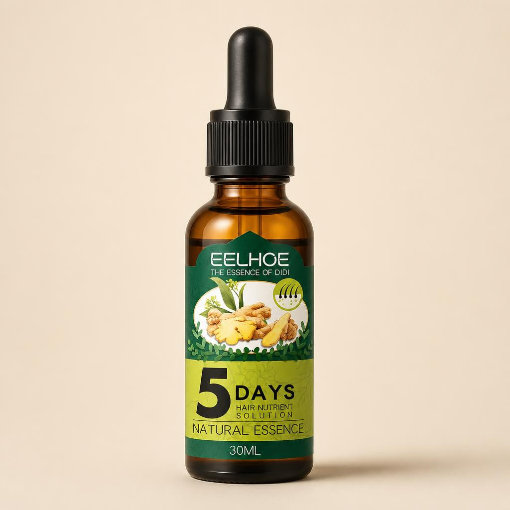 Aceite esencial de jengibre para el cabello Eelhoe con cuentagotas